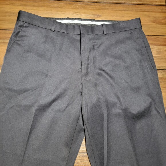 Perry Ellis Portfolio Men's Slacks Black - Size 36x32 - Picture 2 of 5